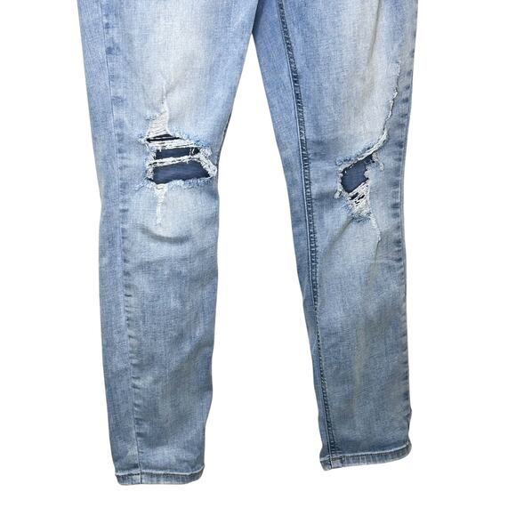 Studio Blue Jeans Women's 27 Blue Light Wash Stretch Ankle Jeans - Picture 3 of 7